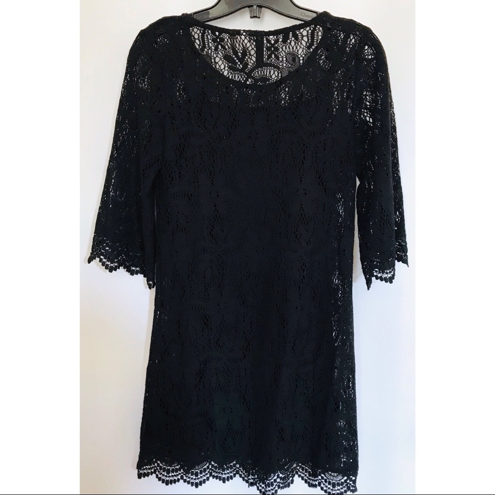 Lace Tunic trumpet sleeves NEW